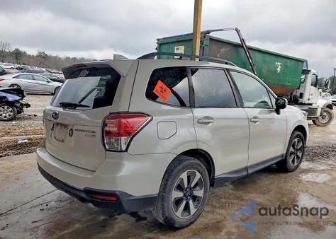 2017 Subaru Forester 2.5I Premium из США, поврежденный, VIN JF2SJAGC0HH448586